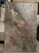 Golden Path – Handmade Textured Painting in Elegant Shades